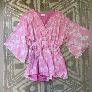 Pink Lily Trusting In You Romper